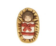 THUN Figuras pesebre Jesús niño, cerámica, multicolor