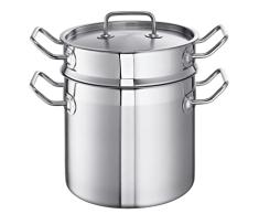 Schulte-Ufer Profi-Line - Olla con escurridor de Pasta (20 cm, 5 litros)