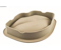 Unbekannt Bacio, Molde de Silicona con Forma de Labios, Color Gris Claro