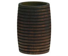 Sealskin Becher Native Holz Braun Vaso para el Baño, Madera, Marrón, 7.3 x 7.3 x 10.1 cm