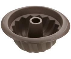 Lurch 85002 FlexiForm - Molde de Silicona para bizcochos (22 cm), Color marrÃ³n