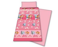 Patrulla Canina - SÃ¡banas de invierno, Coralina, Rosa, cama de 90
