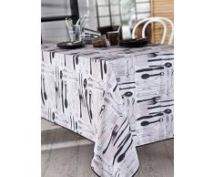 CALITEX daignac Mantel Rectangular poliéster Beige 240 x 150 cm