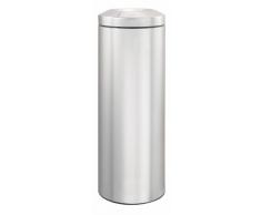 Brabantia 378560 Papelera Ignífuga, Acero Inoxidable, Acero Mate, 20 l