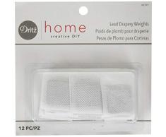 Dritz 44345Â Pesos de Plomo para Cortinas, 12Â Unidades