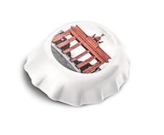Koziol 3771525Â Plopp Berlin abrebotellas con impresiÃ³n, plÃ¡stico termoplÃ¡stico, Color Blanco, 8.5Â x 7.7Â x 2.4Â cm