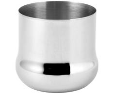 Officine Standard - Recipiente para cucharillas, Acero Inoxidable, 13Â x 6Â cm