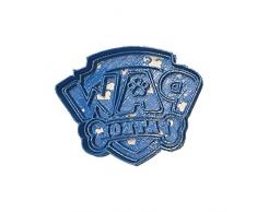 Cuticuter Escudo De Paw Patrol Cortador de Galletas, Azul, 8x7x1.5 cm