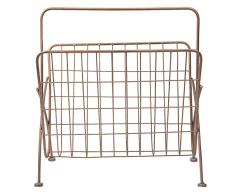 Clayre & Eef 6Y2766 - Revistero (43 x 22 x 45 cm)