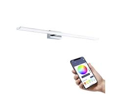 EGLO connect.z Smart Home lÃ¡mpara de espejo LED Tabiano-Z, L 90,5 cm, ZigBee, control de voz y de la aplicaciÃ³n, colores ajustables, para baÃ±o, IP44