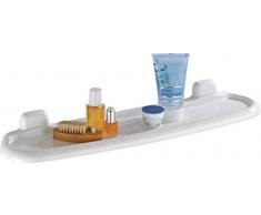 Wenko 17943100 Estantería Pure, Acrilonitrilo Butadieno Estireno (ABS), 58 x 5.5 x 14 cm, Blanco