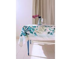 Castilla Textil |Mantel Antimanchas de Tela | DiseÃ±o Exclusivo | Lavable | para Vestir tu Mesa | Modelo Gabriela | 145X145