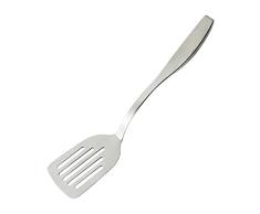EspÃ¡tula ranurada, espÃ¡tula ranurada, de acero inoxidable, 24,5 cm de longitud, para freÃ­r carne, pescado, huevos, pasteles, utensilios de cocina