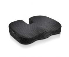 Kensington K55807WW, Cojín de gel frío Premium, Ortopédico, Mejora la postura, Negro