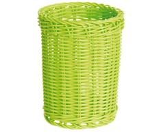 Excelsa - Cesta Trenzada (11,5 x 15 cm), Color Verde