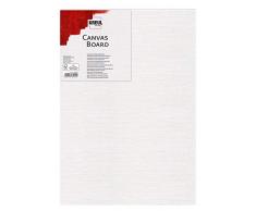 Kreul 604060 Canvas Board, cartón para pintar para acrÃlico y Gouachefarben, con lienzo revestido, ideal para principiantes, aprox. 40 x 60 cm, color blanco, talla única.