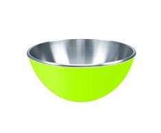 ZAK Gemini - Cuenco de melamina (acero inoxidable, 16 cm), color verde