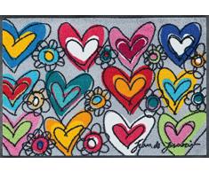 Wash+Dry - Alfombra with Love, All Things Are Possible 50x75, Colorido