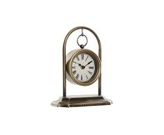 Reloj de Mesa de la Marca DKD Home Decor Cristal Dorado Hierro (20 x 10.5 x 25 cm) (Referencia: S3026697)