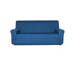 Blindecor Ambar Funda de Sofá 1 Plaza, Tela, Azul