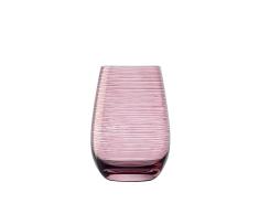 Vasos Twister de StÃ¶lzle Lausitz, 465 ml, Rosa, Juego de 6 Unidades, Bonitos Vasos de Colores, compatibles con lavavajillas