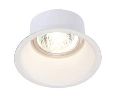 Slv horn gu10 - Downlight horn mr16 gu10 50w blanco mate