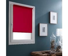 madecostore - Estor Enrollable Opaco Easy Uni Rojo â 35 x 170 cm â Sin Perforaciones