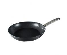 Bergner Foodies Sarten, Aluminio Forjado, Negro, 30 cm