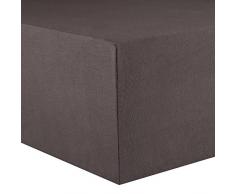 CelinaTex Lucina Sábanas Ajustables algodón 140x200-160x200 cm Antracita