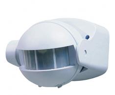 (LA) Detector presencia, sensor de movimiento. Compatible LED. Interruptor automÃ¡tico por movimiento. (Superficie Orientable, 1 unidad)