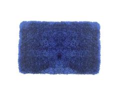 Spirella 55 x 65, Azul colecciÃ³n Highland, Alfombrilla de Ducha, 100% Polyester-Microfibra