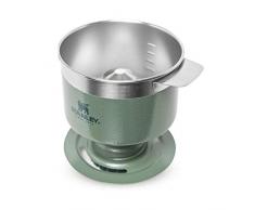 Stanley Perfect Brew Pour Over – De 1 a 6 Tazas - Filtro reutilizable - No necesita filtros de papel desechables - Compatible con botellas Stanley - Sin BPA - Acero Inoxidable