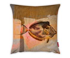 Bonamaison - Funda de Almohada, Multicolor, 45 x 45 cm