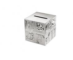 Zilverstad A6016260 - Hucha Decorativa, Color Plateado