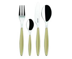 Guzzini Juego de 24 cubiertos Feeling 15,8 x 7,5 x h25,5 cm