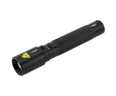 Ansmann Linterna LED recargable, 5 W, Negro, 16.84 x 3.2 x 3.2 cm