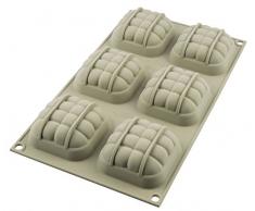 Molde de Silicona 3D Mini Eleganza, Color Gris Claro