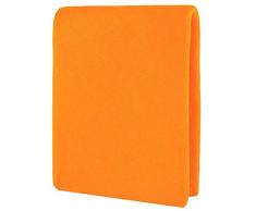 CelinaTex Aqua Sábanas Ajustables Cama Boxspring Cama de Agua algodón Elastano 140x200-160x220 cm Naranja