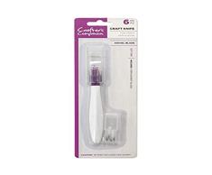 Crafters Companion Softgrip ElaboraciÃ³n Cuchillo Artesanal Hoja Giratoria, White, One Size