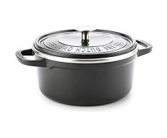 GreenPan Olla Antiadherente de Aluminio Fundido con Revestimiento de CerÃ¡mica, Apta para Todo Tipo de Cocinas, InducciÃ³n, Horno y Lavavajillas, 22 cm/ 3.3 L, Gris
