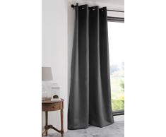 Lovely Casa r41840006Â Notte Cortina Opaca (poliÃ©ster, Antracita 180Â x 135Â cm)