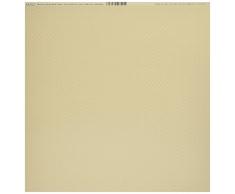 25 Hojas de Papel Bazzill Basics Lienzo Textura Ã¡lbumes de Recortes, Bazzill Red_P