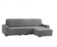 Eysa Aquiles bielÃ¡stico Chaise Longue Corto Brazo Derecho, Polyester-Cotton, gris, 43Â x 37Â x 14Â cm