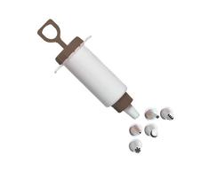 HOME HOGAR Jeringa para Dulces con CaÃ±o Utensilio de Cocina, Multicolor, One Size