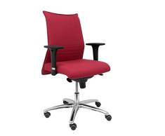 Piqueras Y Crespo (PIQU7) SillÃ³n Albacete confidente Bali Granate Sillas de Oficina, Talla unica