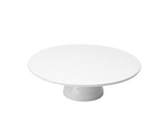 KitchenCraft Sweetly Does It, Soporte para tartas, Soporte de Porcelana para Cupcakes, 26cm x 26cm x 7cm, Blanco