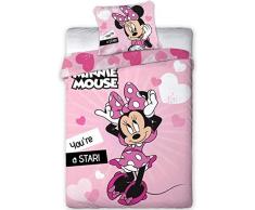 AYMAX S.P.R.L. 029MNN-DVM Funda NORDICA, PoliÃ©ster, Rosa, 140x200