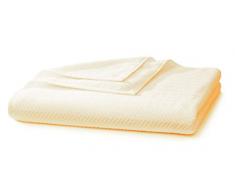 Fleuresse Frottier 3485 Ovillo de Toalla, Beige, 90 x 200
