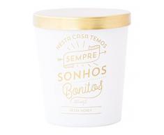 Mr. Wonderful - Vela con mensaje Nesta casa temos sempre sonhos bonitos