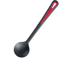 Westmark Cuchara de cocina para Verduras y Wok, Longitud: 31,5 cm, Gallant, Negro/rojo, 29652270